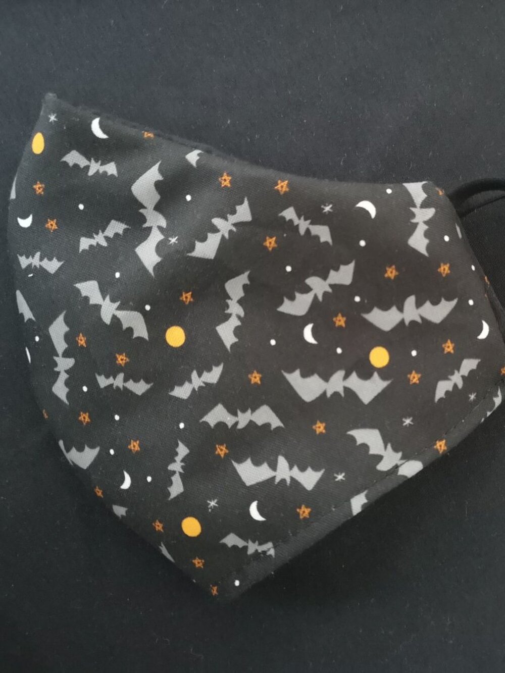 Adult Bats Halloween Handmade Machine Wash Face Mask 100% Cotton